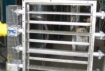 one blade or louvre dampers